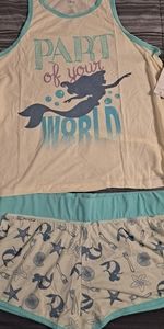 Little Mermaid Disney Pajama set